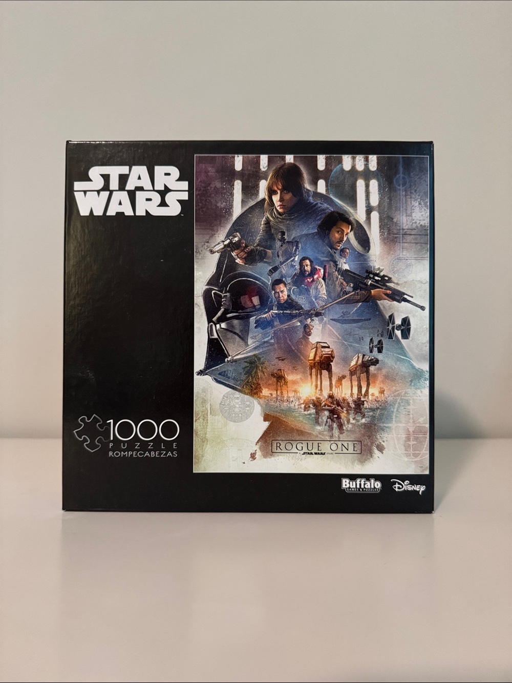 Star Wars Rogue One Jigsaw Puzzle - Black, White, Blue